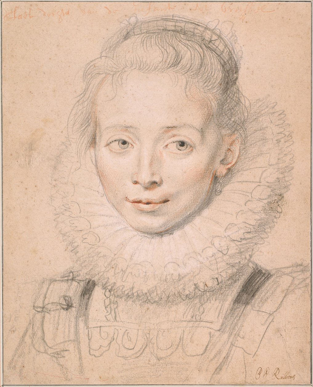Rubenss dotter Clara Serena Så kallad Maid of Honor av Infanta Isabella, c.1623 av Peter Paul Rubens