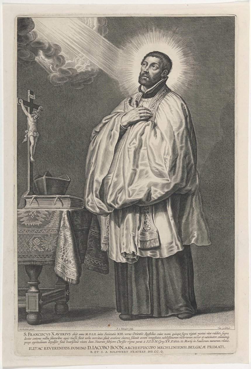 Sankt Franciskus Xaverius av Peter Paul Rubens