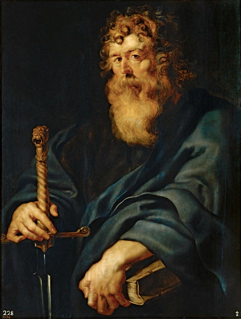 Sankt Paulus Aposteln av Peter Paul Rubens