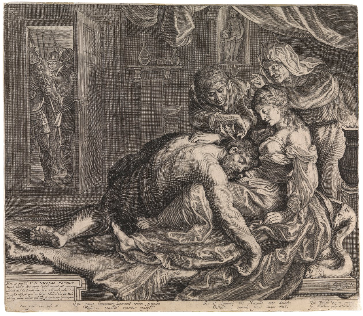 Samson och Delila av Peter Paul Rubens