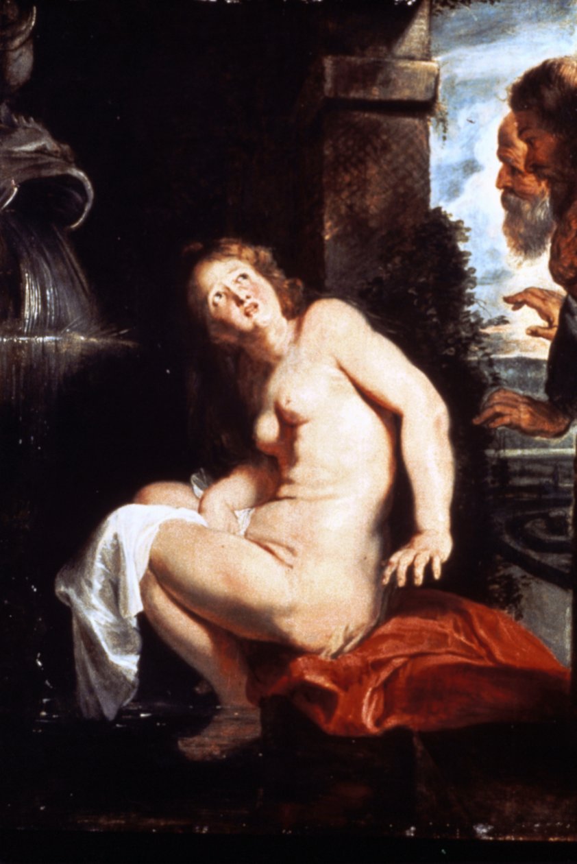 Susanna And The Elders, ca 1614 (olja på duk) av Peter Paul Rubens