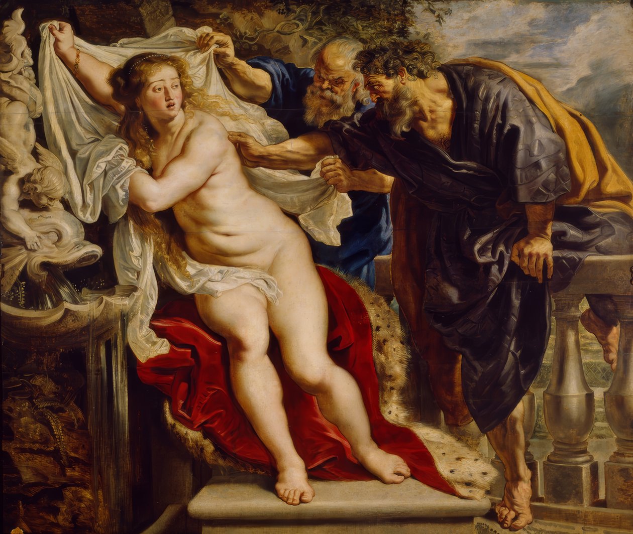 Susanna och de två gamla av Peter Paul Rubens