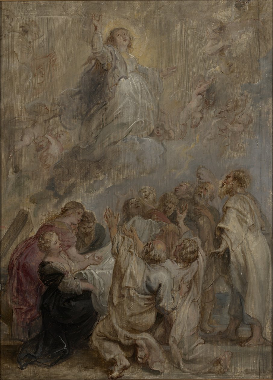 Jungfruns antagande, 1636-38 av Peter Paul Rubens