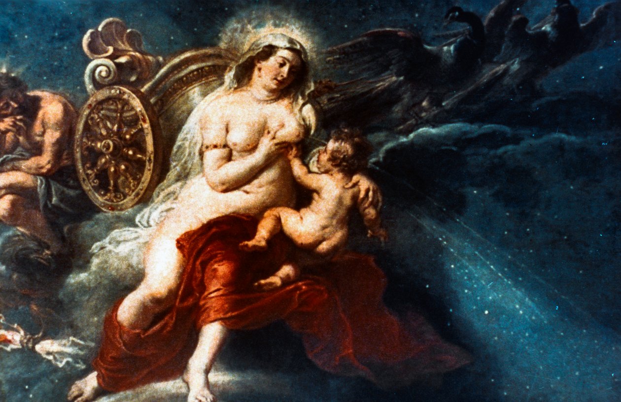 Vintergatans födelse, 1668 av Peter Paul Rubens