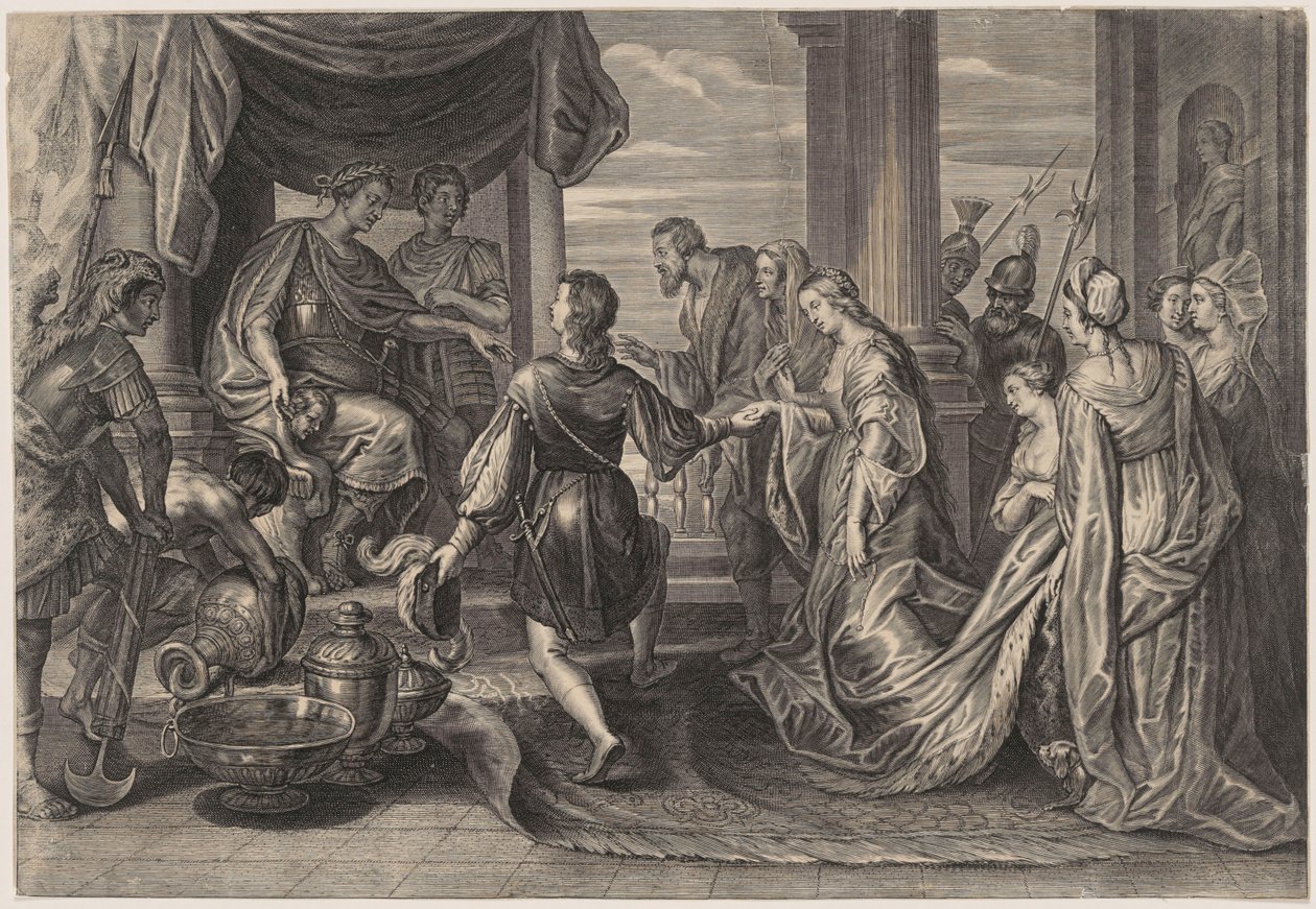 Scipio Africanus återhållsamhet av Peter Paul Rubens