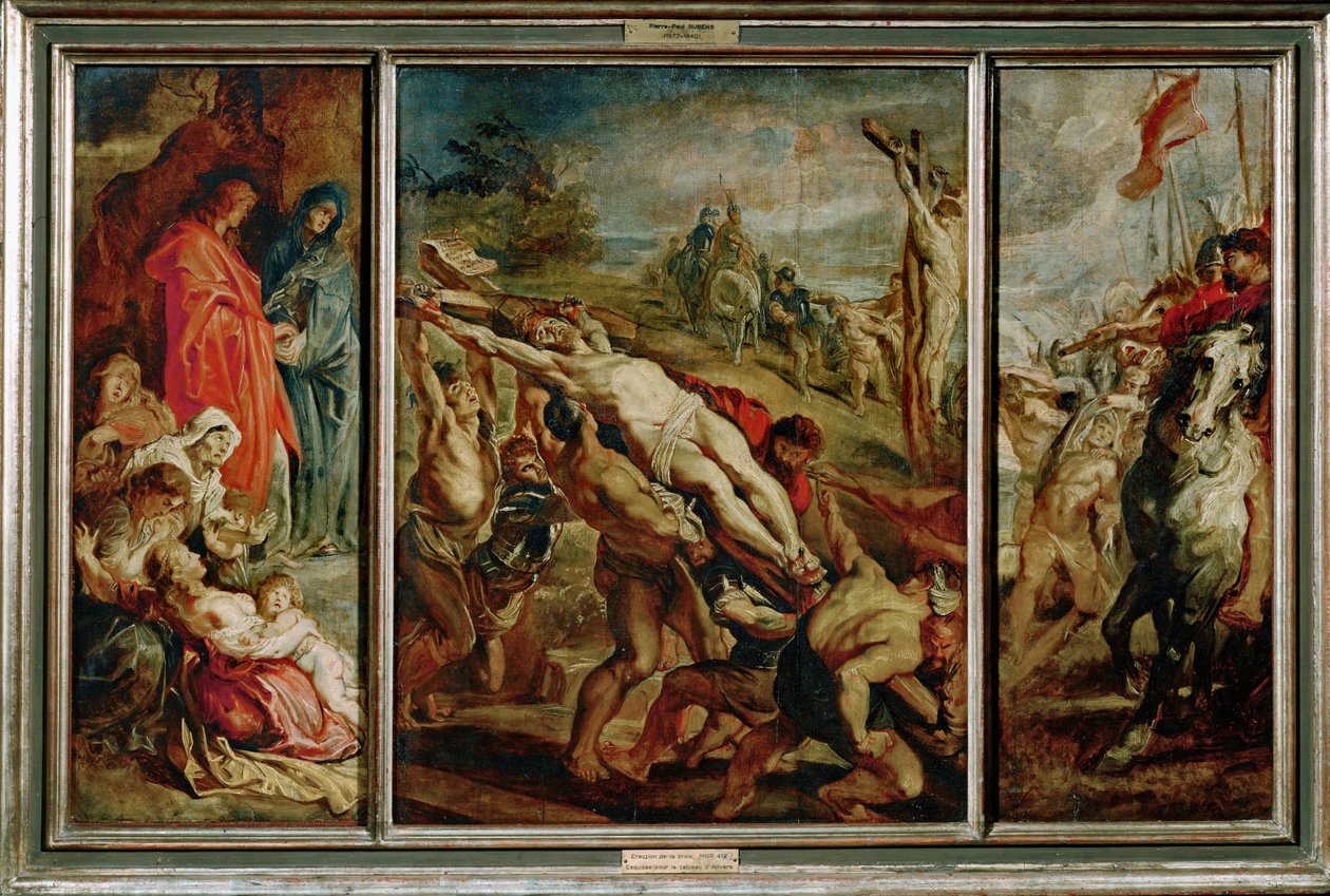 Upphöjningen av korset av Peter Paul Rubens