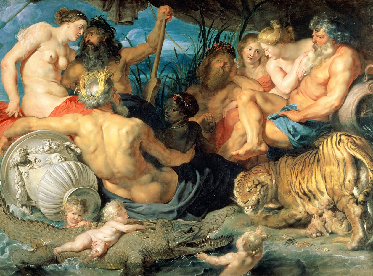 De fyra kontinenterna av Peter Paul Rubens