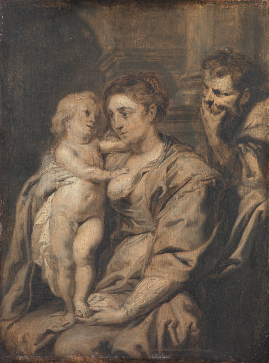 Den heliga familjen av Peter Paul Rubens