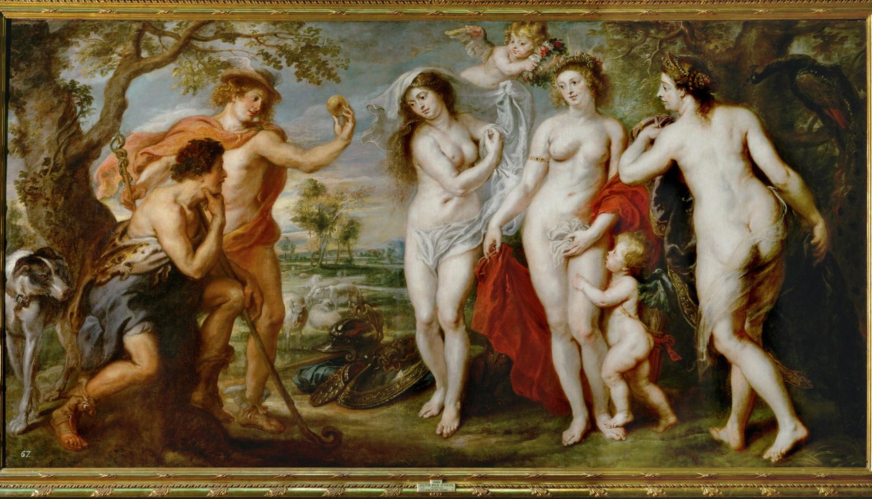 Domen över Paris av Peter Paul Rubens