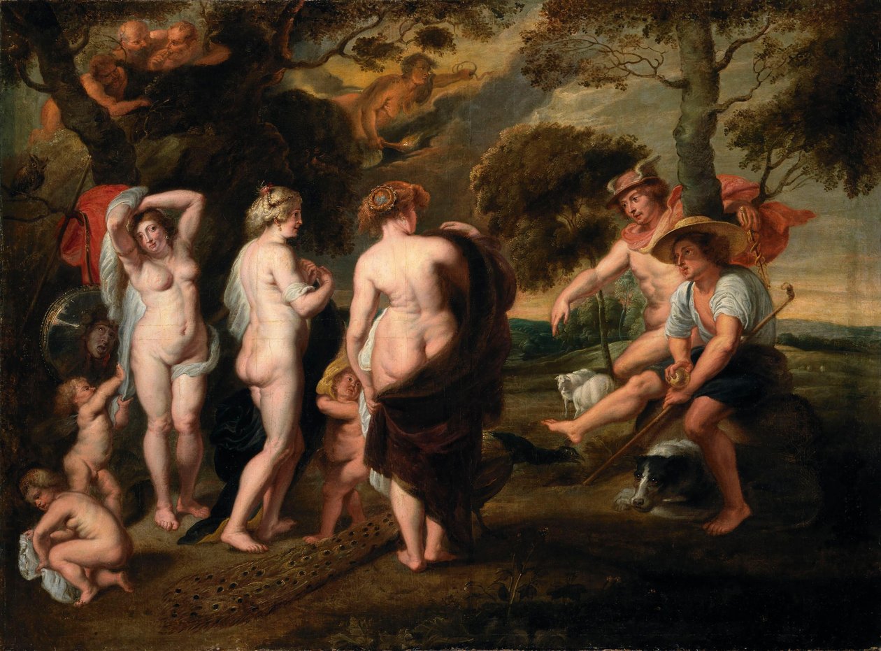 Paris dom av Peter Paul Rubens