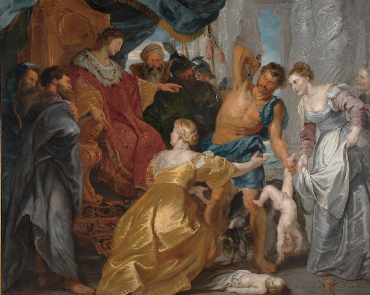 Salomos dom, ca. 1617 (olja på duk) av Peter Paul Rubens