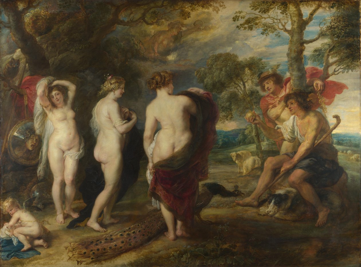 Paris dom av Peter Paul Rubens