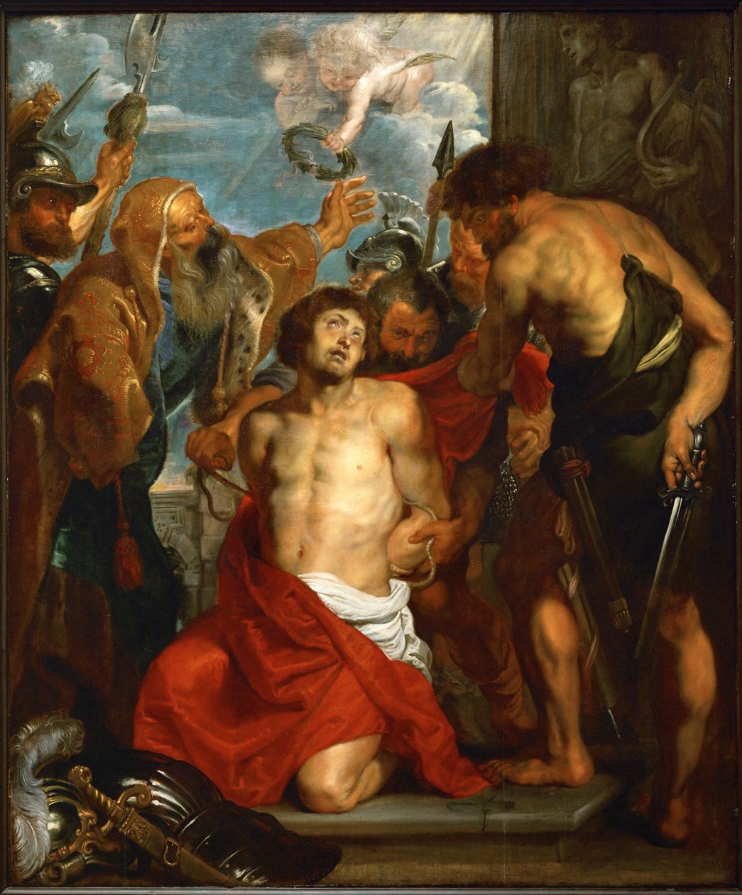 Sankt Georgs martyrskap av Peter Paul Rubens
