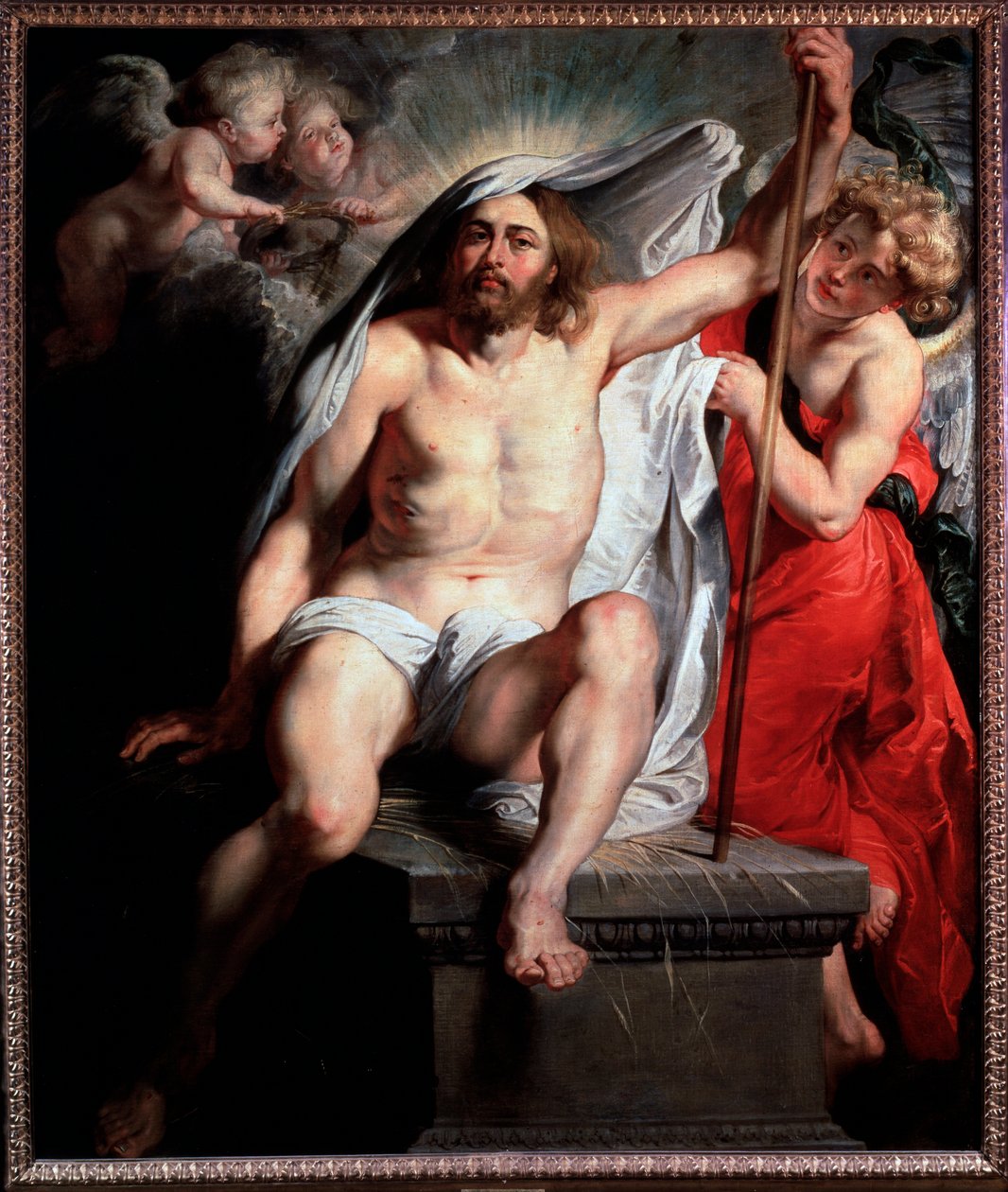 The Resurrection of Christ - olja på duk, ca 1616 av Peter Paul Rubens