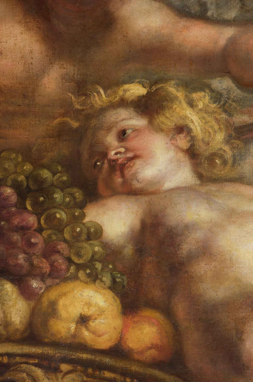 The Rubens Ceiling, Banqueting House, Whitehall, c.1629-34 (olja på duk) av Peter Paul Rubens