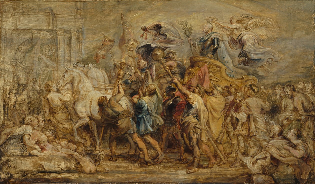 Henrik IV:s triumf, ca. 1630. av Peter Paul Rubens