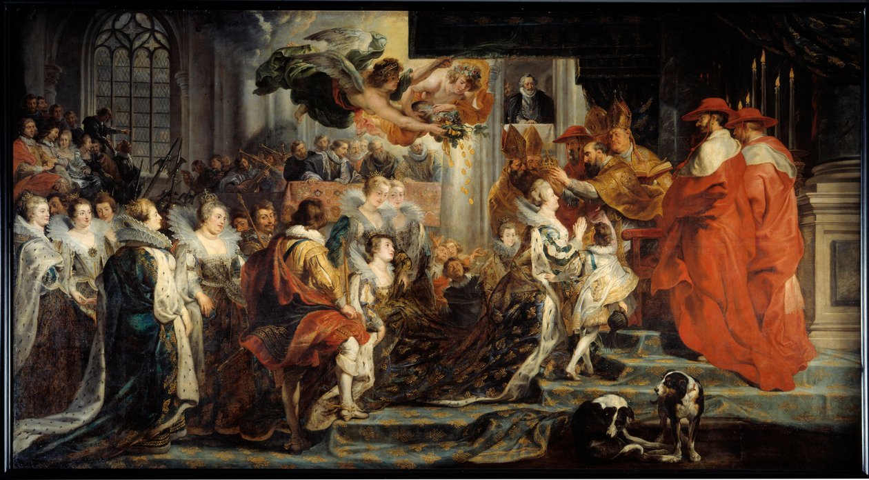 Marias kröning av Medicis av Peter Paul Rubens