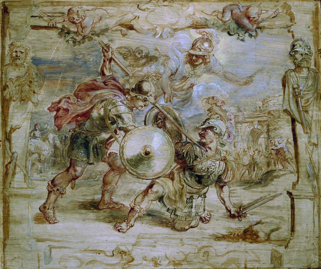 Hectors död, 1630-1635 av Peter Paul Rubens