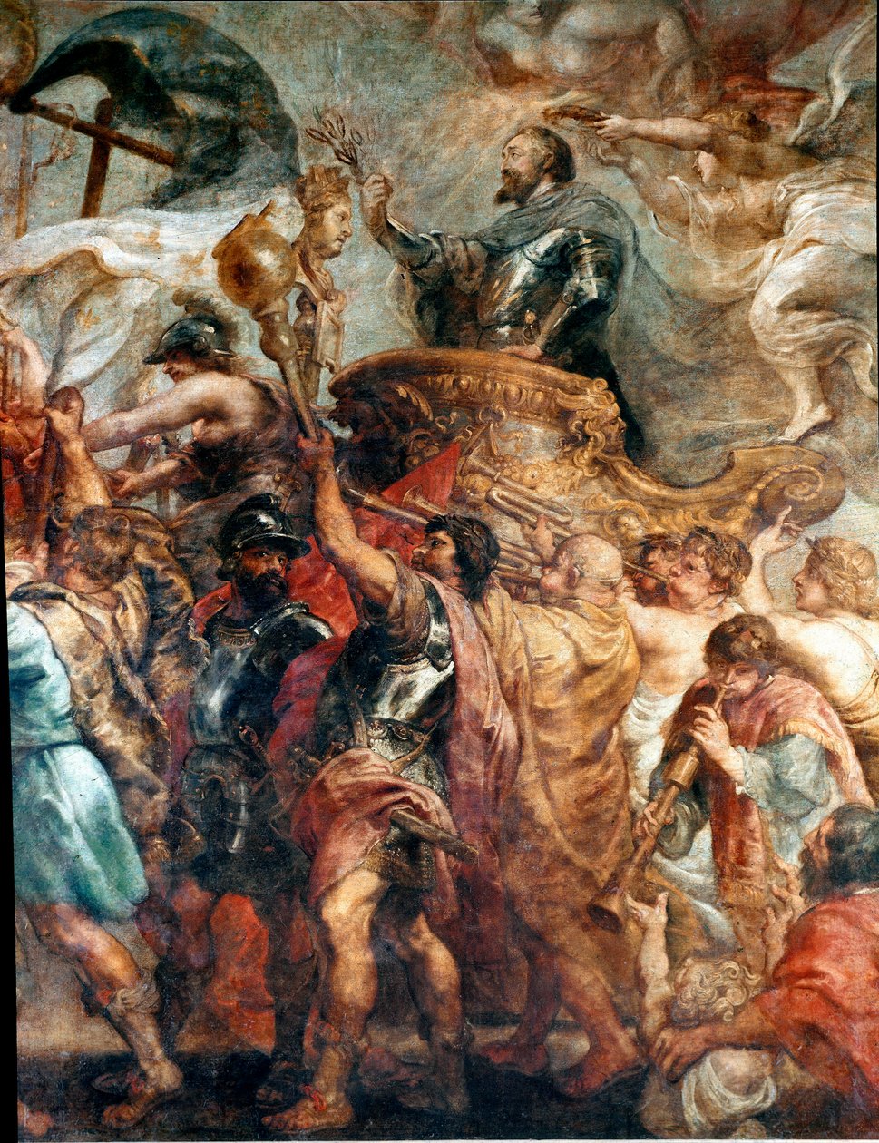 Merovingerkonst: prästerlig klädsel av Saint Bathilde (eller Batilde, Bathylle, Beaudour) (626-680) Drottning av francen och hustru till Clovis II, sedan nunnor i klostret Chelles. Chelles. Musee Alfred Bonno av Peter Paul Rubens