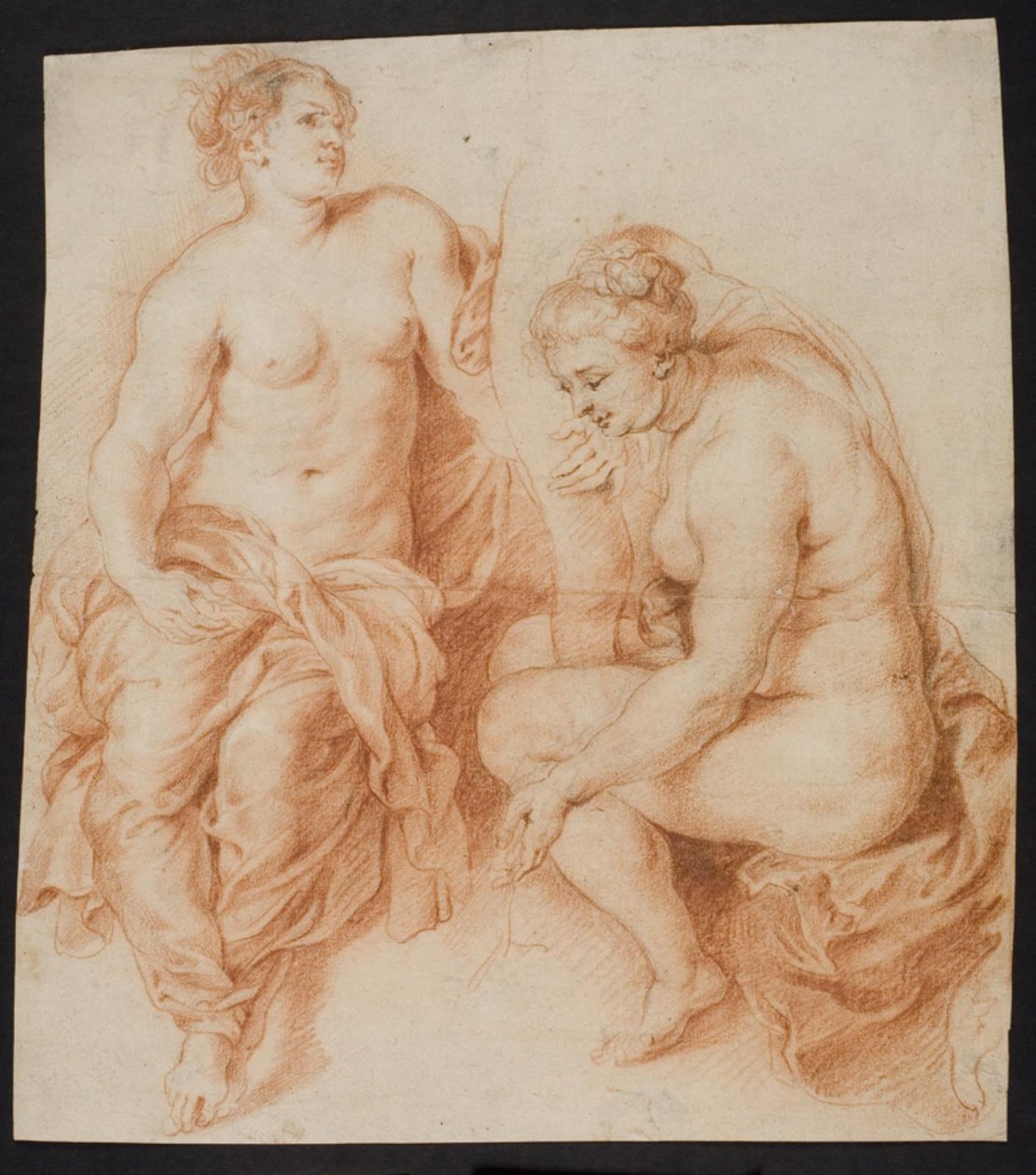 Die Nymphe av Peter Paul Rubens
