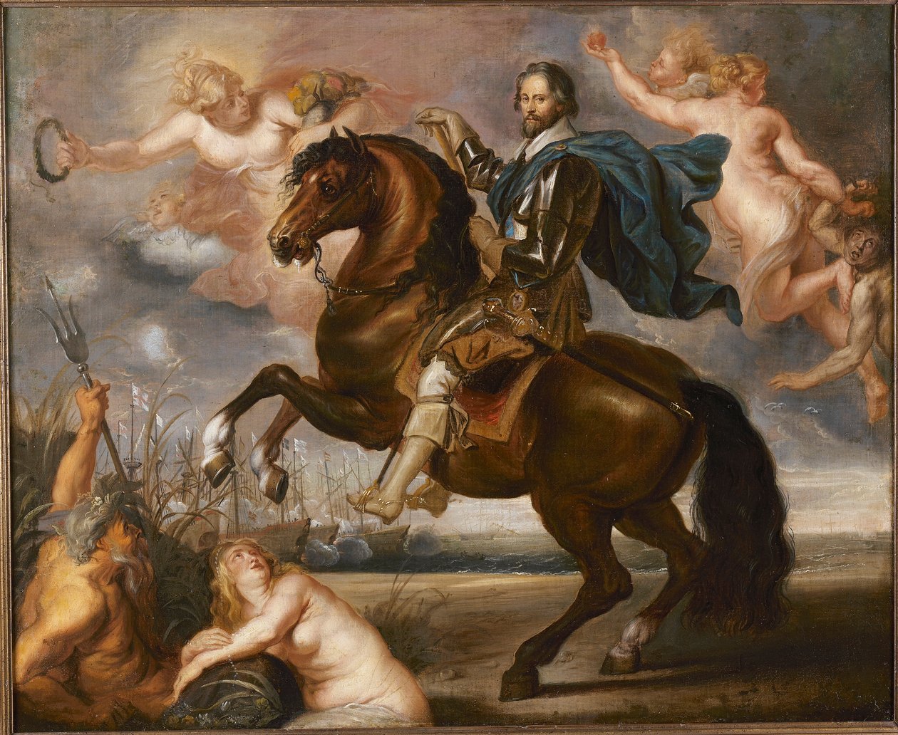 Triumf för hertigen av Buckingham. av Peter Paul, Rubens