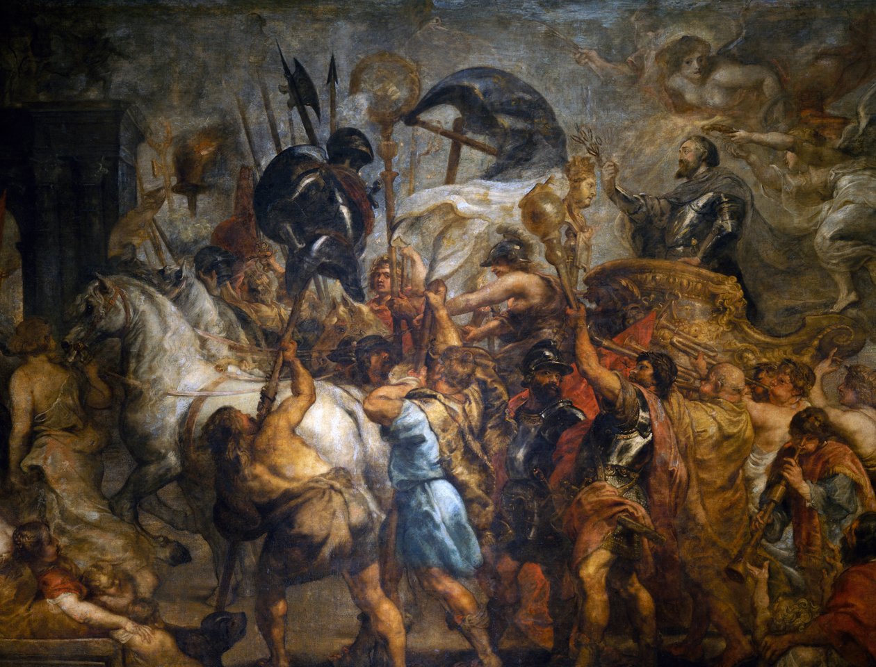 Henri IV:s triumferande inträde i Paris (22 mars av Peter Paul Rubens