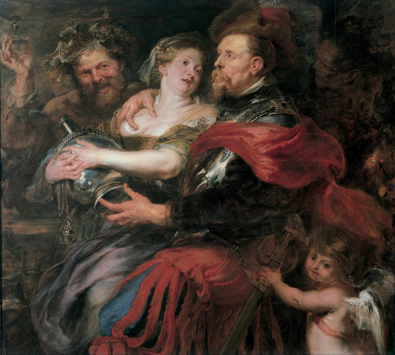 Venus och Mars, 1632-1636 av Peter Paul Rubens