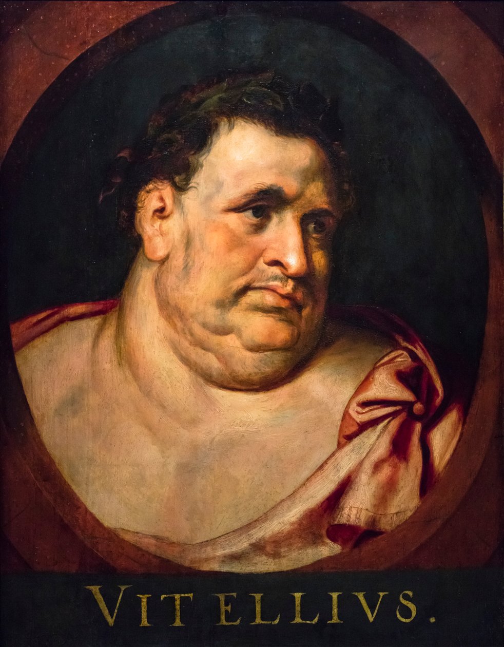 Vitellius, före 1600 (Olja på trä (ek)) av Peter Paul Rubens