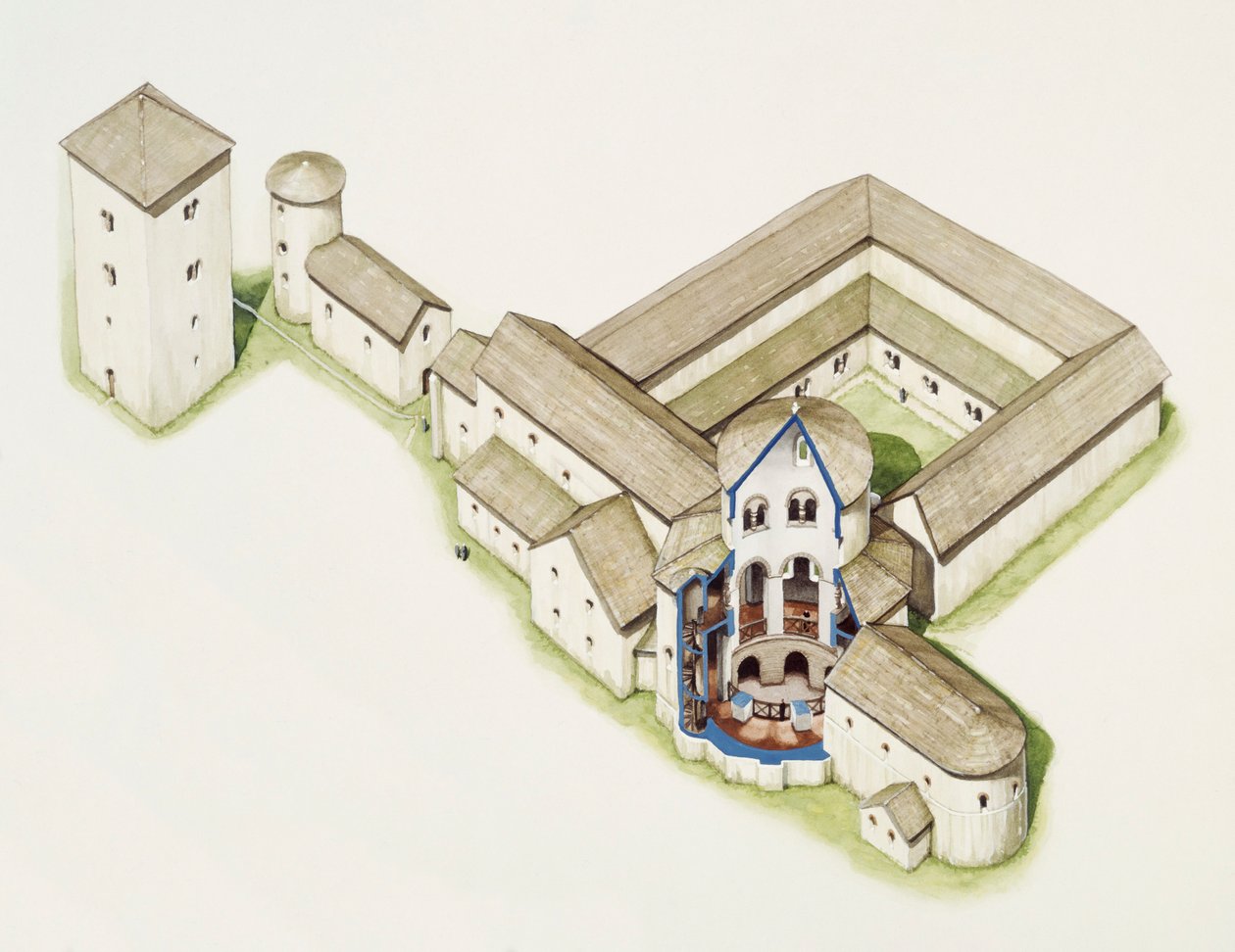Sensaxiska kyrkan, St Augustine