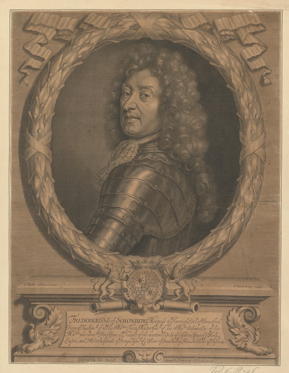 Fredrik Schomburg, 1:e hertig av Schonberg, 1:e greve Mertola av Peter Vanderbank