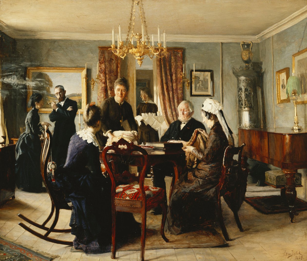 Eftermiddagste av Peter Vilhelm Ilsted