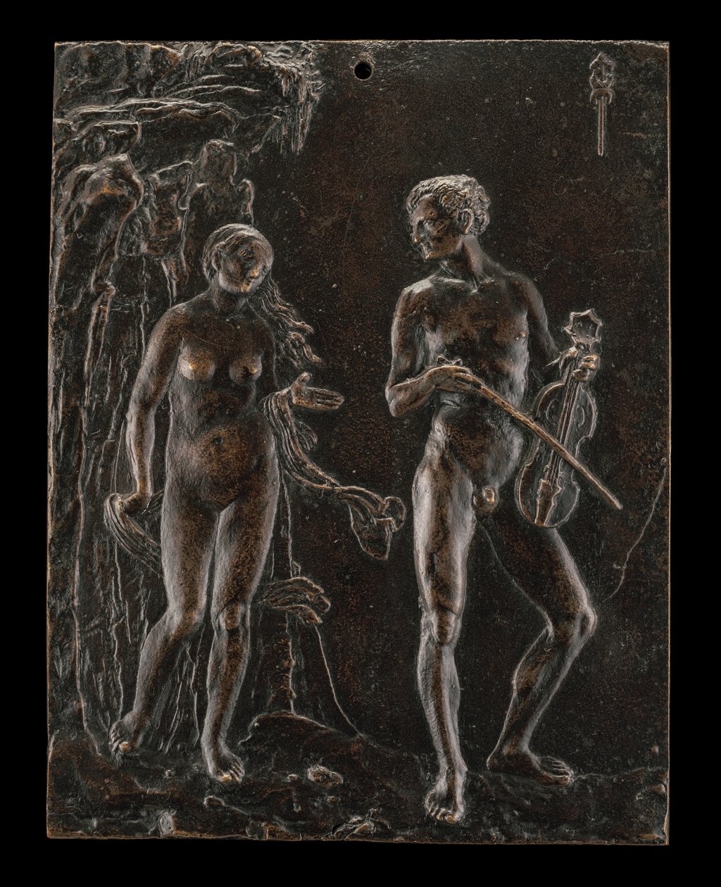 Orfeus och Eurydike, ca. 1515. av Peter Vischer the Younger