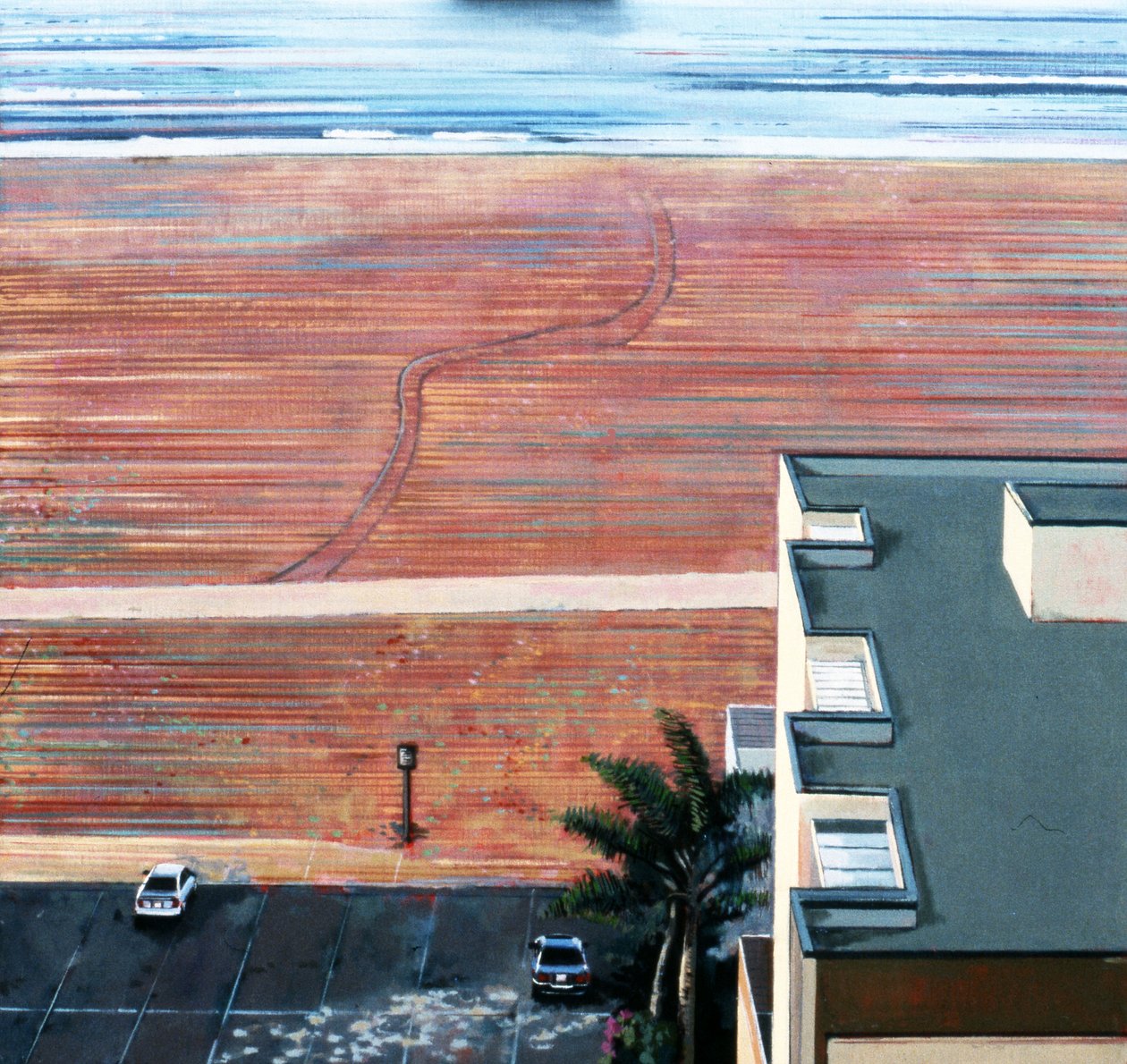 Assignation, 2007 (olja på duk) av Peter Wilson