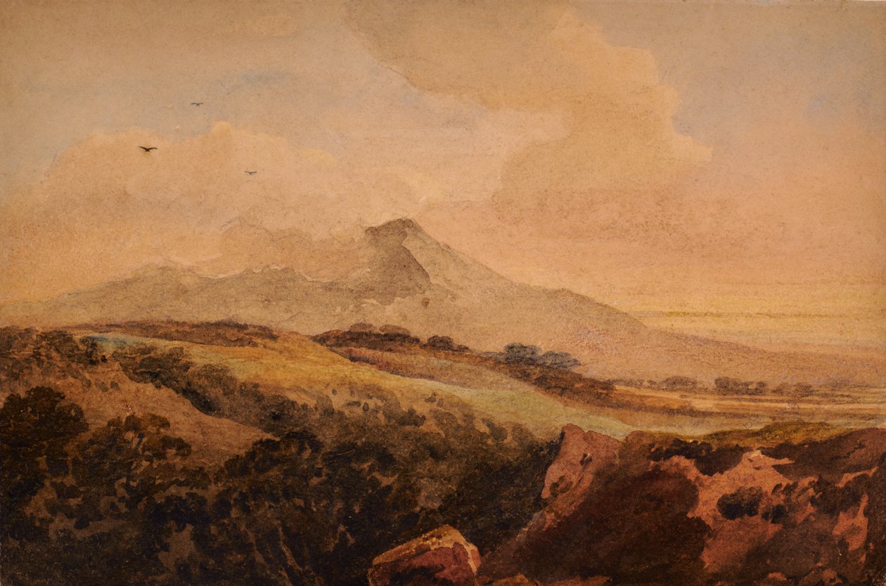 Cader Idris, norra Wales av Peter de Wint