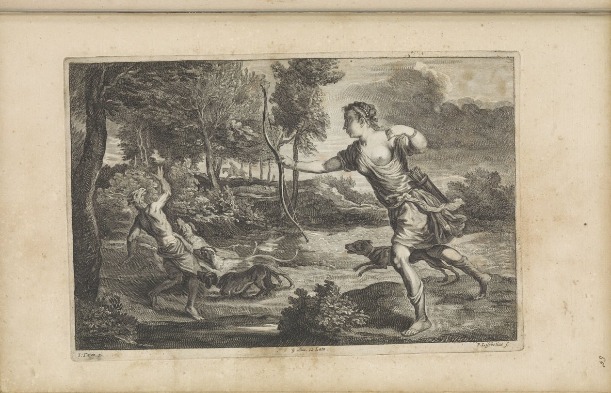 Diana i Actaeon av Peter van Liesebetten