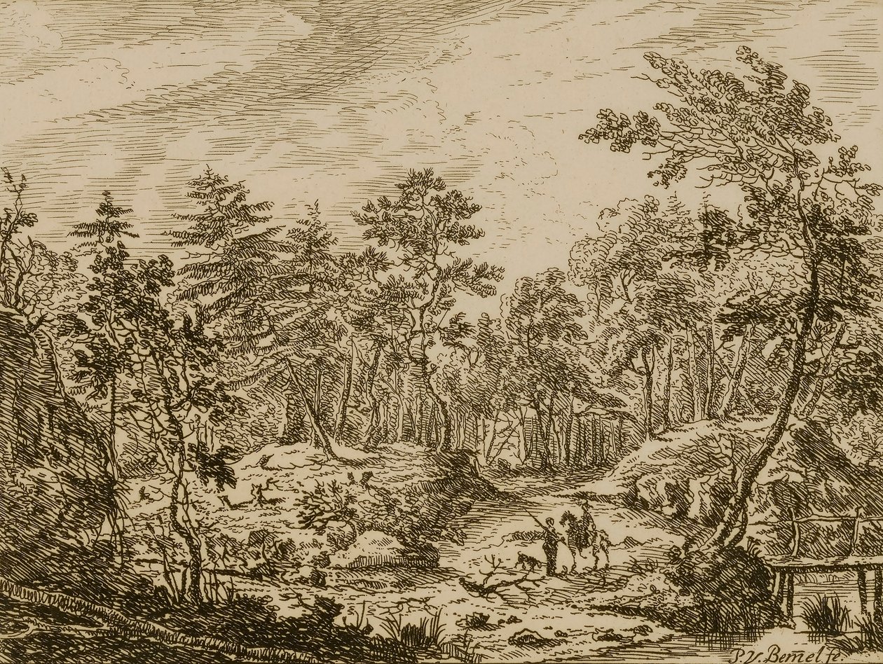 Landskap av Peter von Bemmel