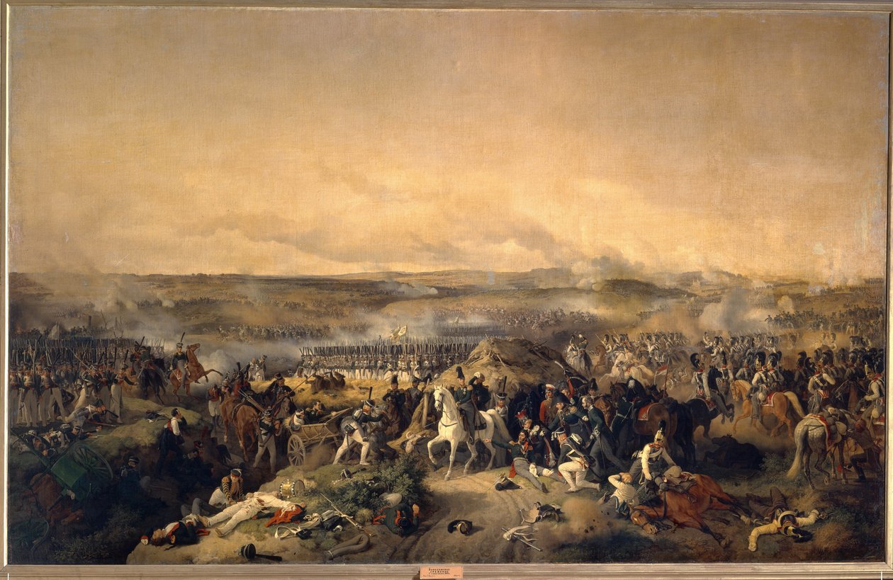 Ryska kampanjen (1812): Slaget vid Moskva, 7 september 1812 (Slaget vid Borodino den 26 augusti av Peter von Hess