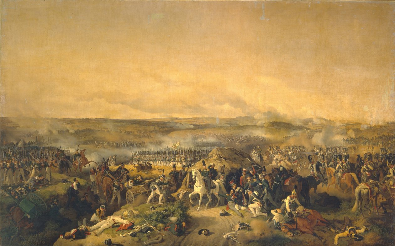 Slaget vid Borodino den 26 augusti 1812, 1843 av Peter von Hess