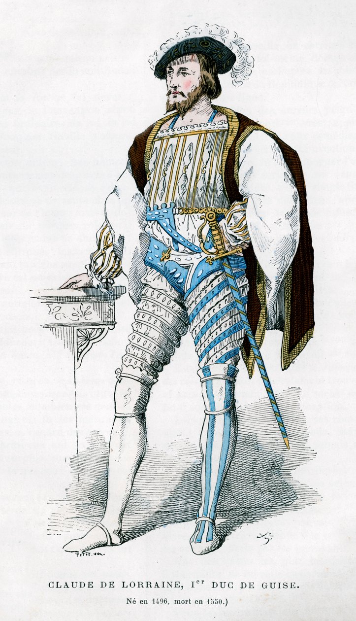 Claude de Lorraine, 1:e hertig av Guise, 1500-talet 1882-1884 av Petit