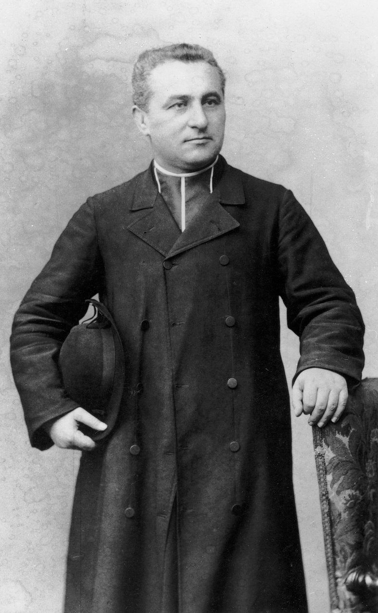 Porträtt av fader Hippolyte Gayraud av Petit
