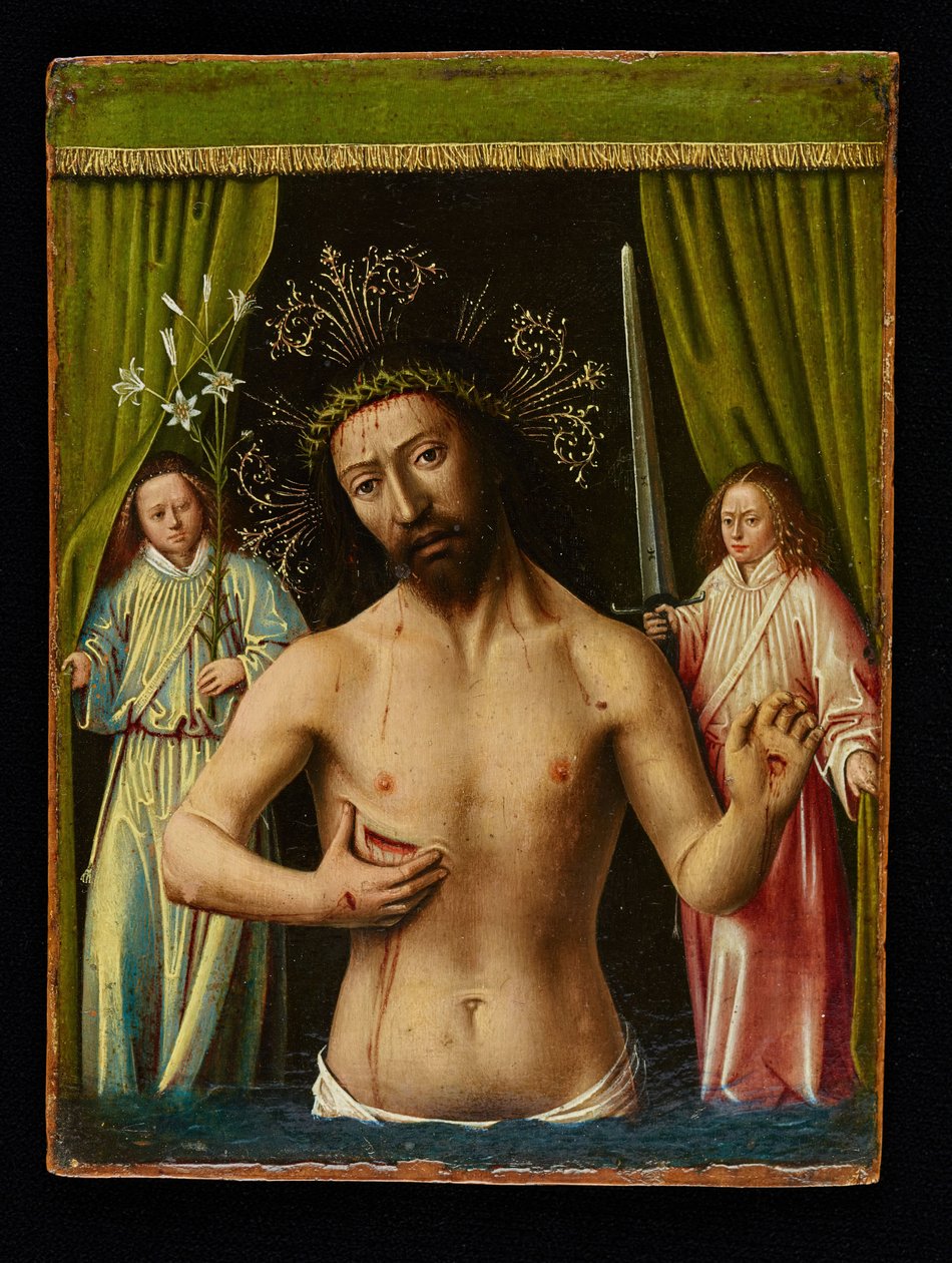 Kristus som sorgens man, 1450. av Petrus Christus