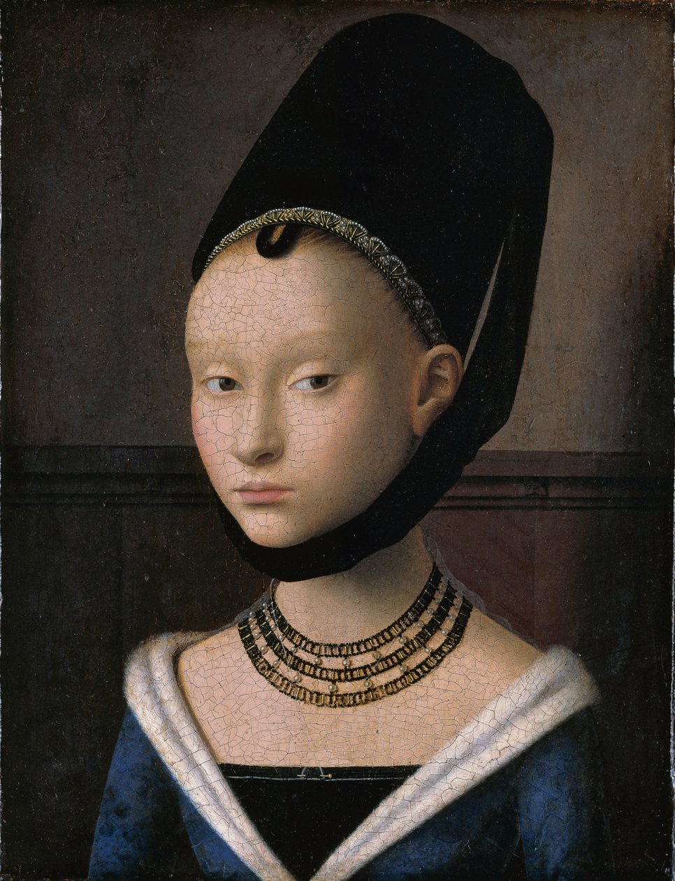 Porträtt av en ung kvinna av Petrus Christus