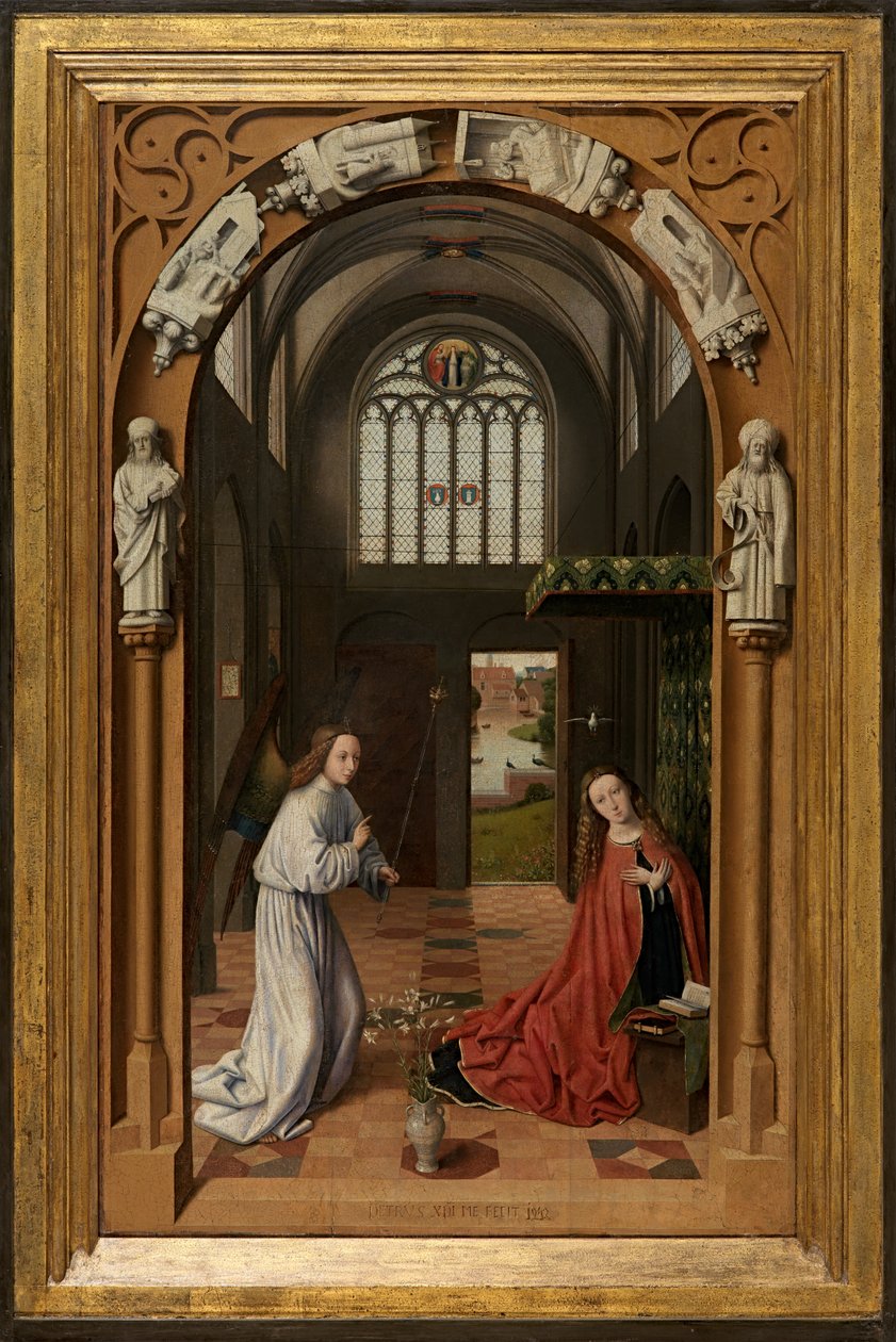 Bebådelsen av Petrus Christus