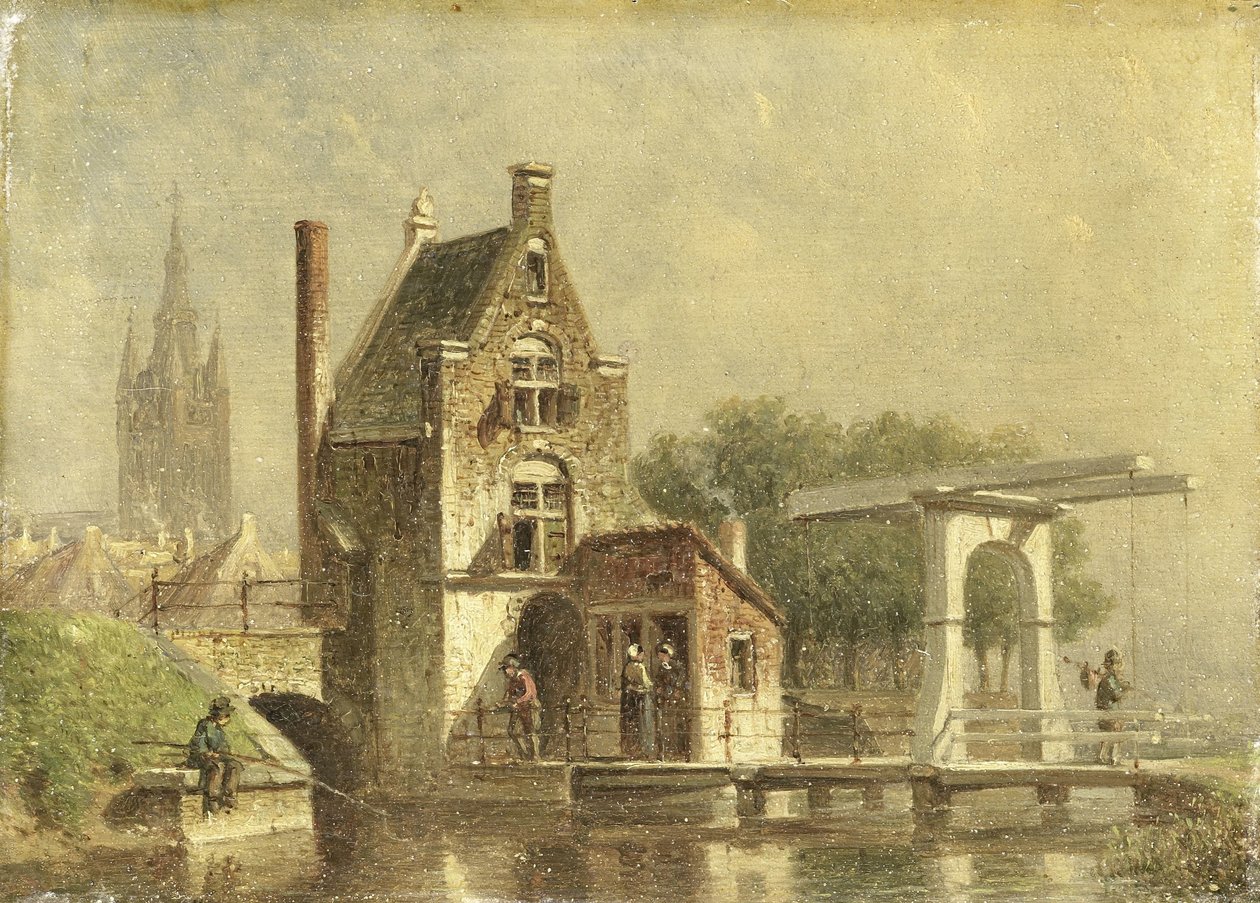 Koporten i Delft av Petrus Gerardus Vertin