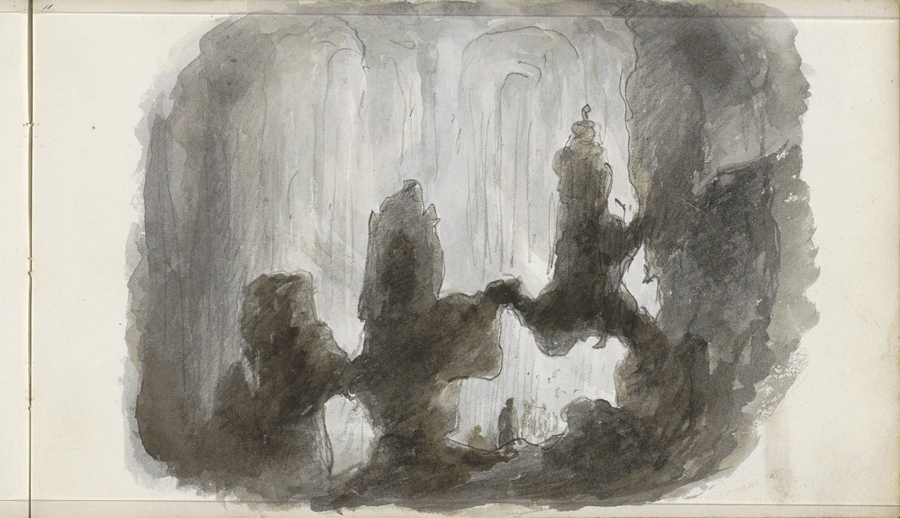 Droppstensgrottan av Petrus Johannes Schotel