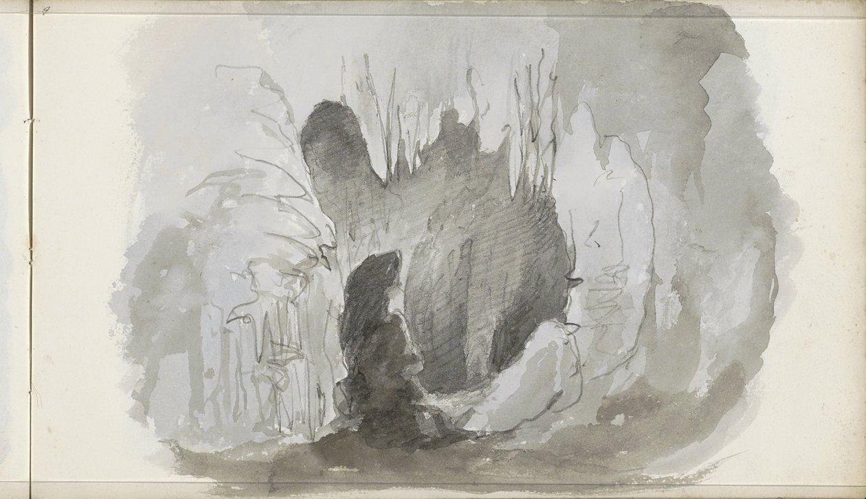 Droppstensgrottan av Petrus Johannes Schotel