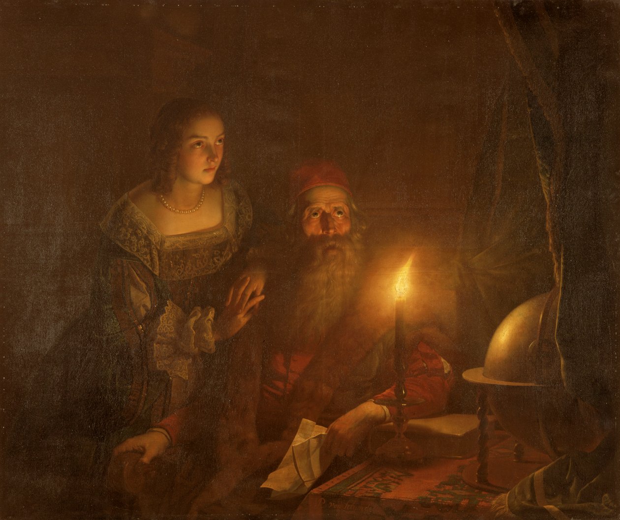 "Etienne van den Bergh falskt anklagad för förräderi", 1826-1870 av Petrus van Schendel