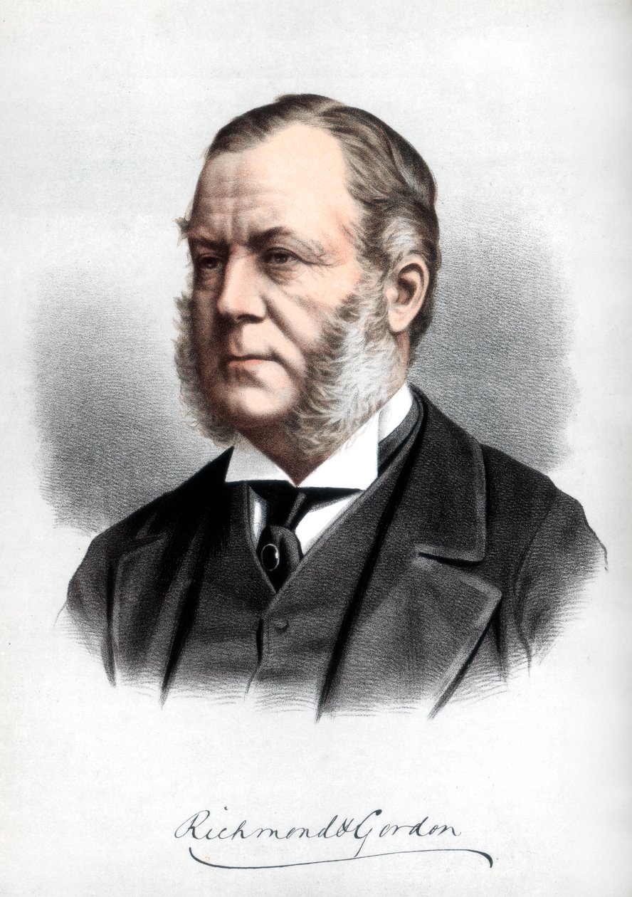 Charles Henry Gordon-Lennox, hertig av Richmond och Gordon, c1890. av Petter and Galpin Cassell