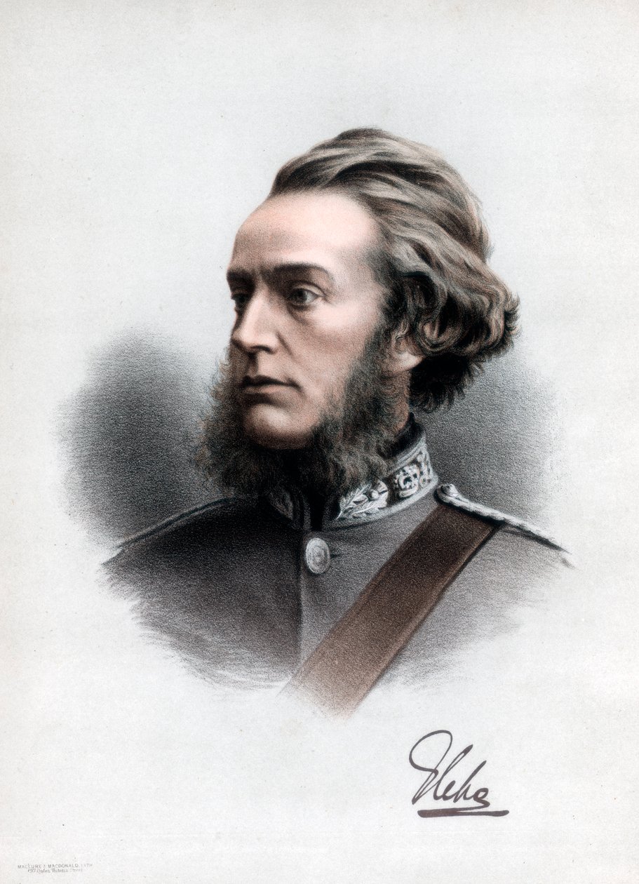 Francis Charteris, 10:e earl av Wemyss, brittisk whigpolitiker, c1890. av Petter and Galpin Cassell