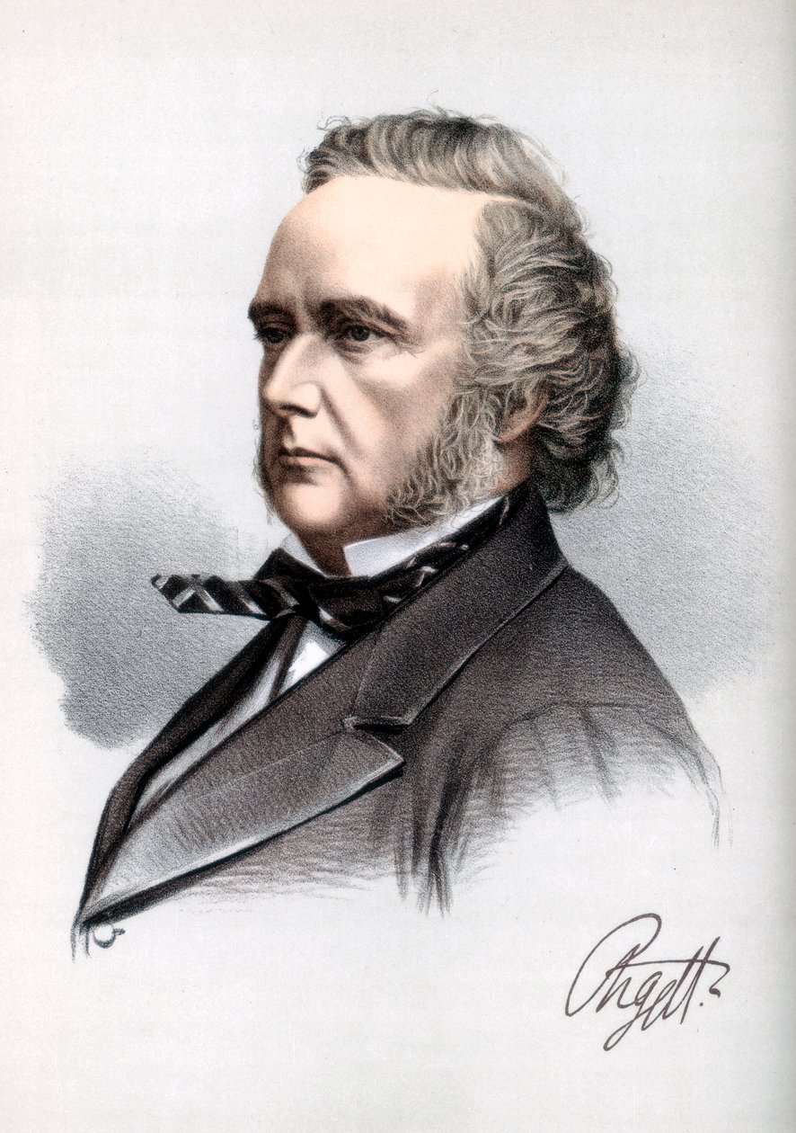 George Campbell, 8:e hertig av Argyll, skotsk liberal politiker och författare, c1890. av Petter and Galpin Cassell